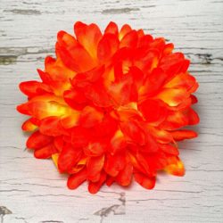 Голова хризантемы. Малиновый D=12,5см.