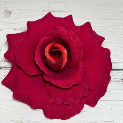 Голова бархатной Розы D=15см