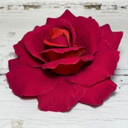 Голова бархатной Розы D=15см